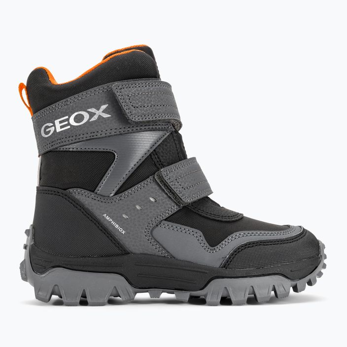Geox Himalaya Abx Junior Schuhe schwarz/orange 2