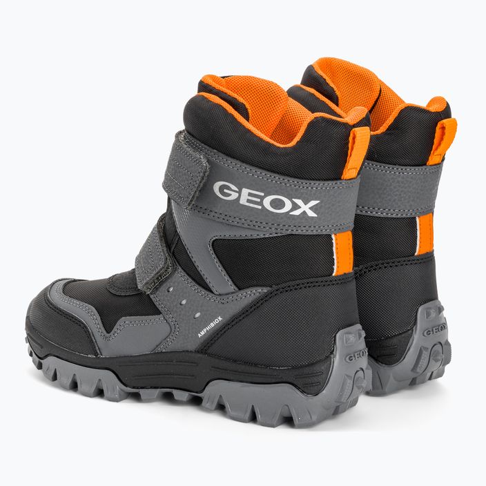 Geox Himalaya Abx Junior Schuhe schwarz/orange 3