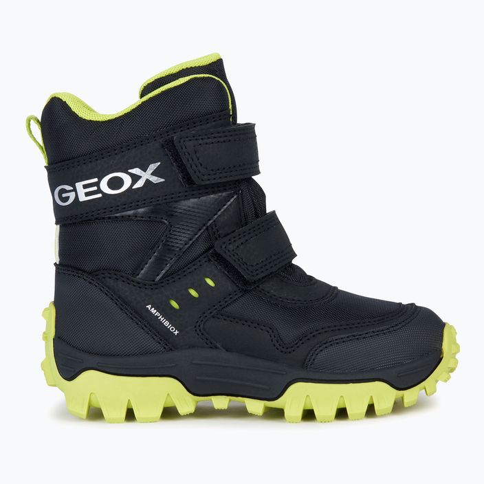 Geox Himalaya Abx Junior Schuhe schwarz/hellgrün 8