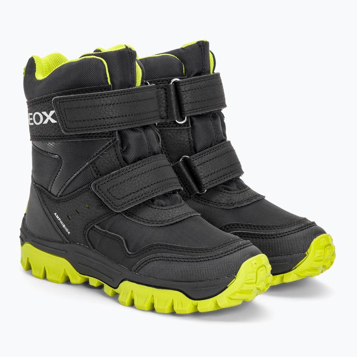 Geox Himalaya Abx Junior Schuhe schwarz/hellgrün 4