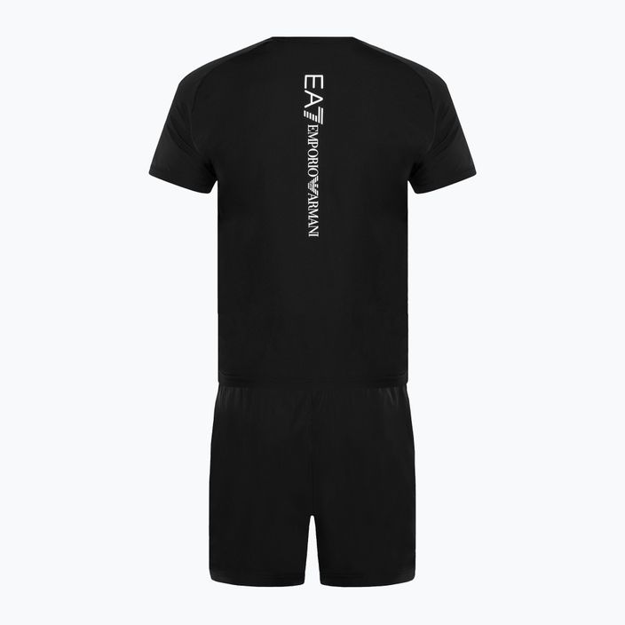 Set Shirt + Shorts EA7 Emporio Armani Ventus7 Travel black 2