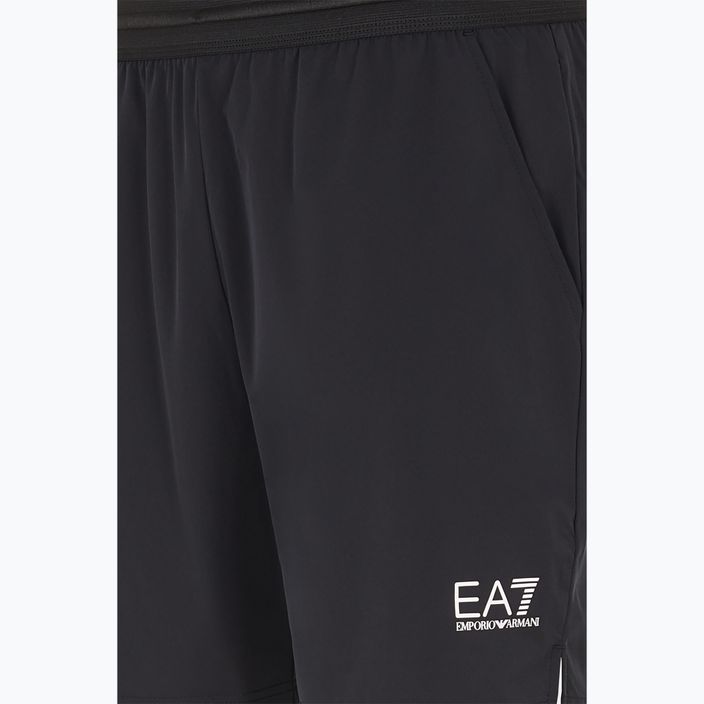 EA7 Emporio Armani Ventus7 Travel weiß/schwarzes T-shirt + Shorts Set 4