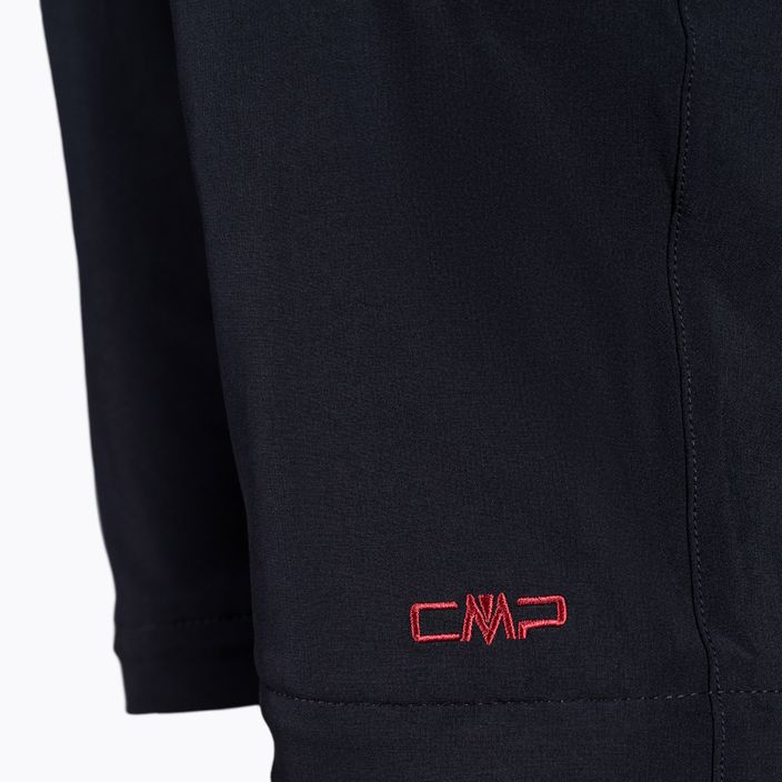 CMP Zip Off Damen Trekkinghose schwarz/rosa 3T51446/05UG 4