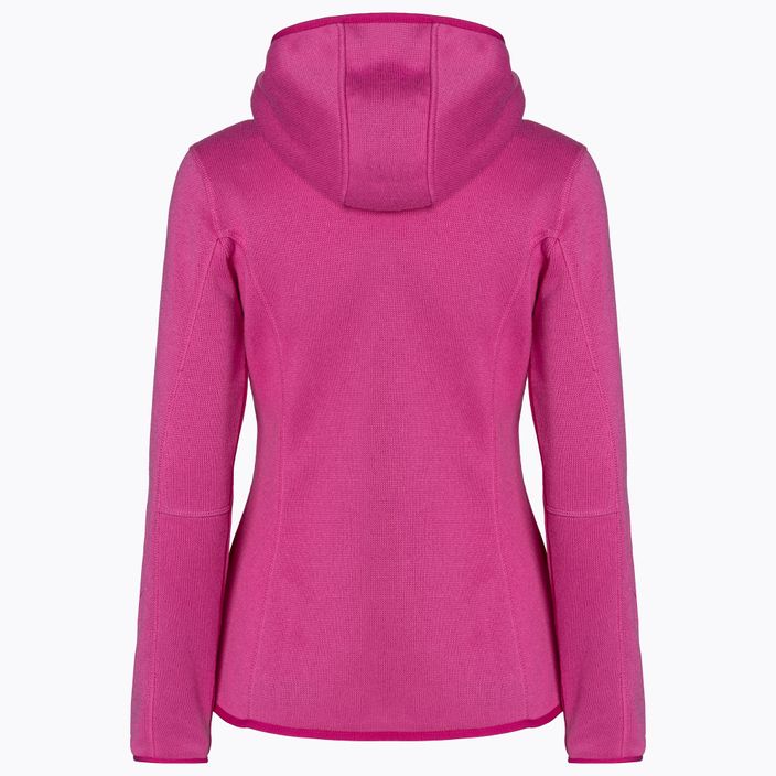 CMP Damen Fleece-Sweatshirt rosa 3H19826/33HG 2