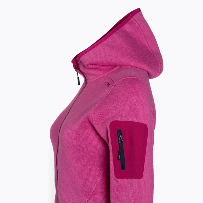 CMP Damen Fleece-Sweatshirt rosa 3H19826/33HG 3