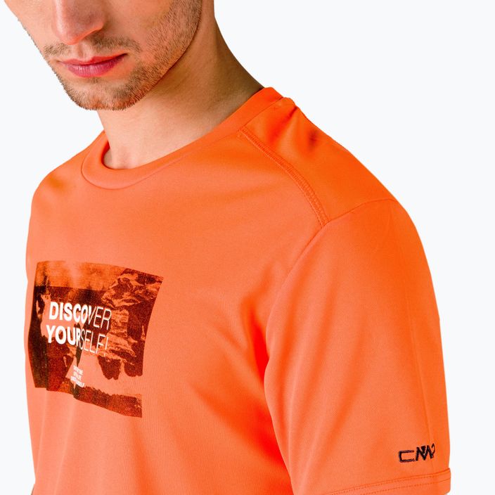 CMP Herren-Trekkinghemd orange 30T5057/C706 4