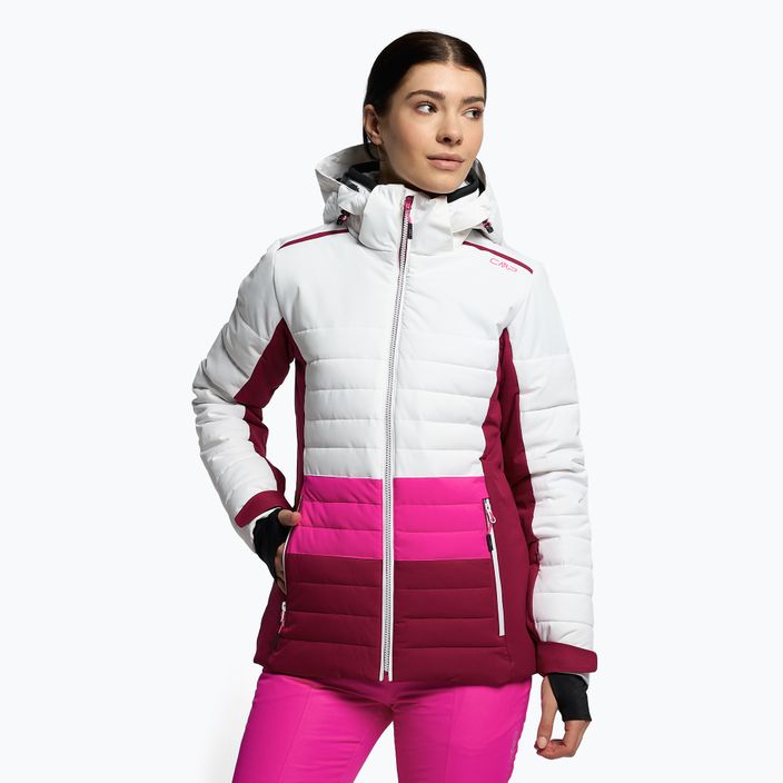 CMP Damen Skijacke rosa und weiß 31W0226/A001