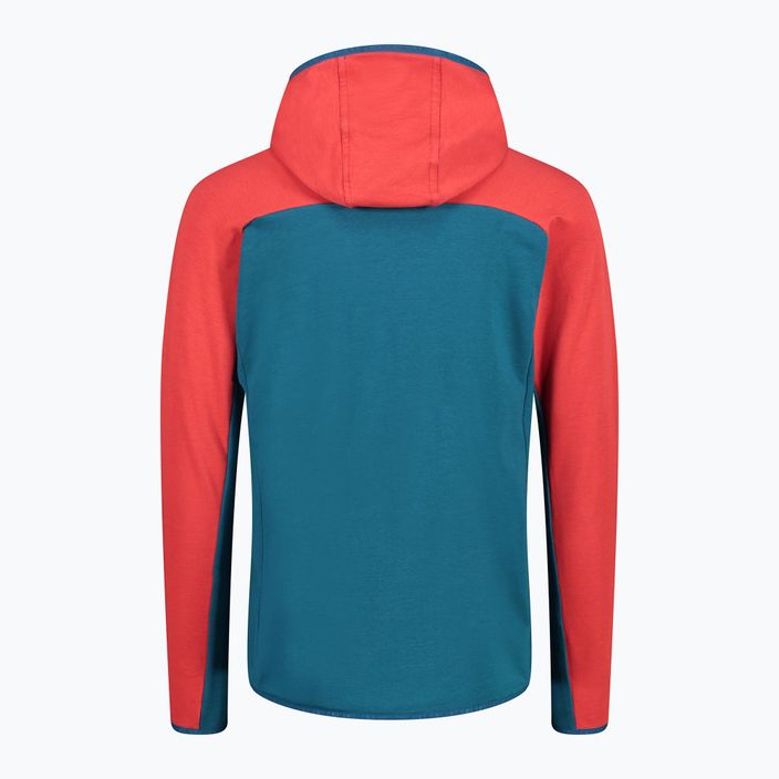 CMP blau/rotes Herren-Trekking-Sweatshirt 31L6327/M916 3