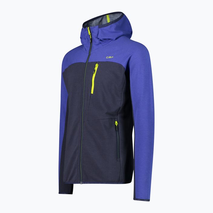 CMP Herren-Trekking-Sweatshirt schwarz/blau 31L6327/N950 2