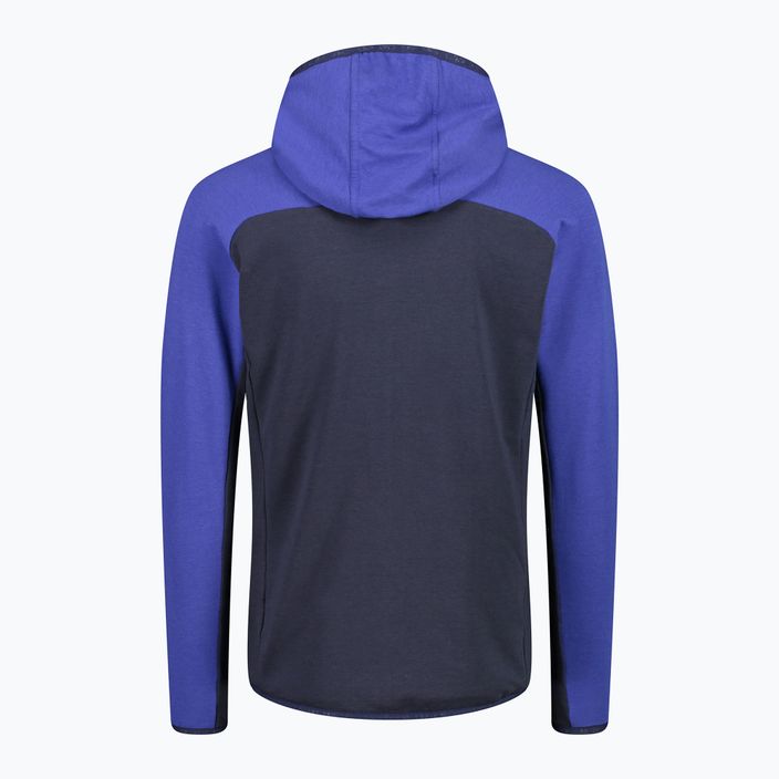 CMP Herren-Trekking-Sweatshirt schwarz/blau 31L6327/N950 3