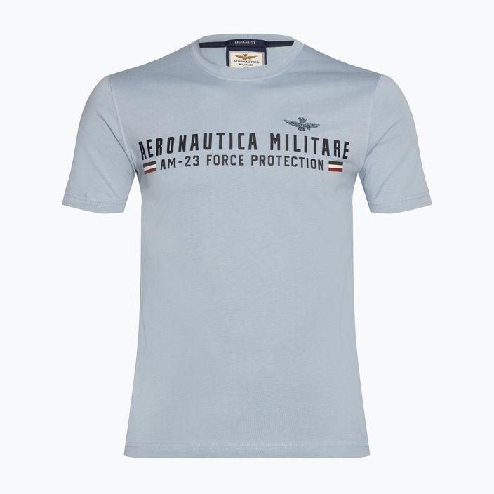 Herren Aeronautica Militare Heritage hellblaues T-shirt