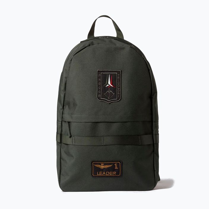 Aeronautica Militare Freece Tricolori Rucksack 19 l dunkelgrün