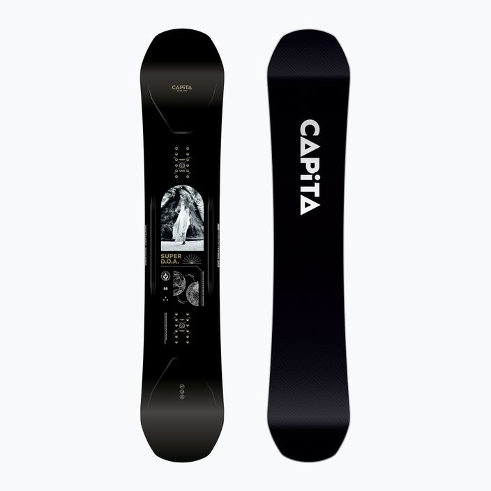 Herren Snowboard CAPiTA Super D.O.A. schwarz 1221101/158
