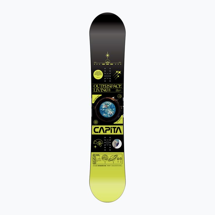 Herren CAPiTA Outerspace Living Snowboard gelb 1221109 3