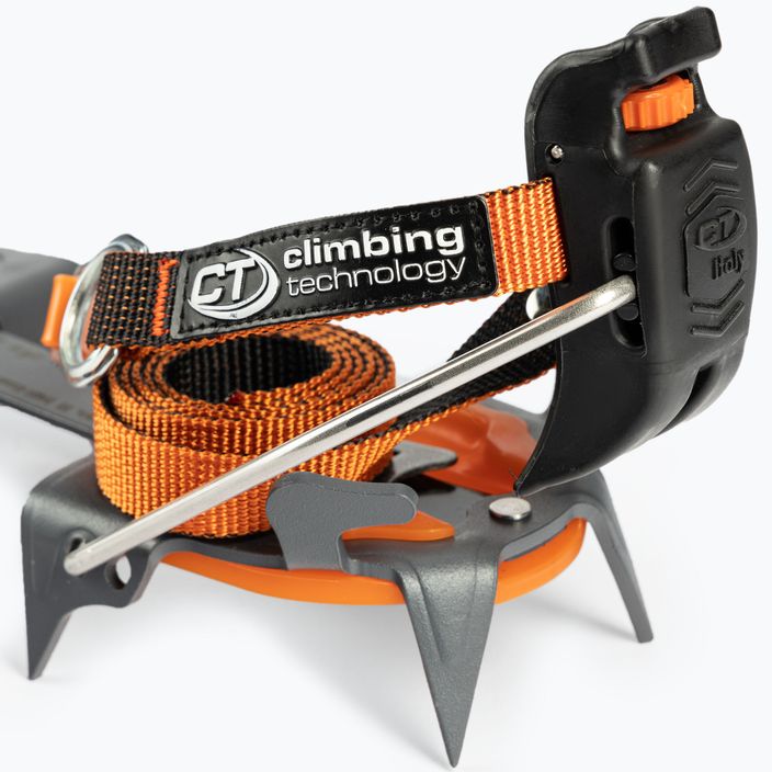 Climbing Technology Nuptse Evo halbautomatische Steigeisen orange 3I851D 4