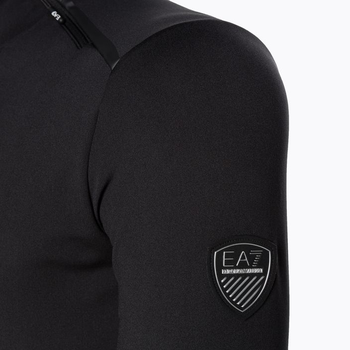 Herren EA7 Emporio Armani Felpa Sweatshirt 6RPMC6 schwarz 3