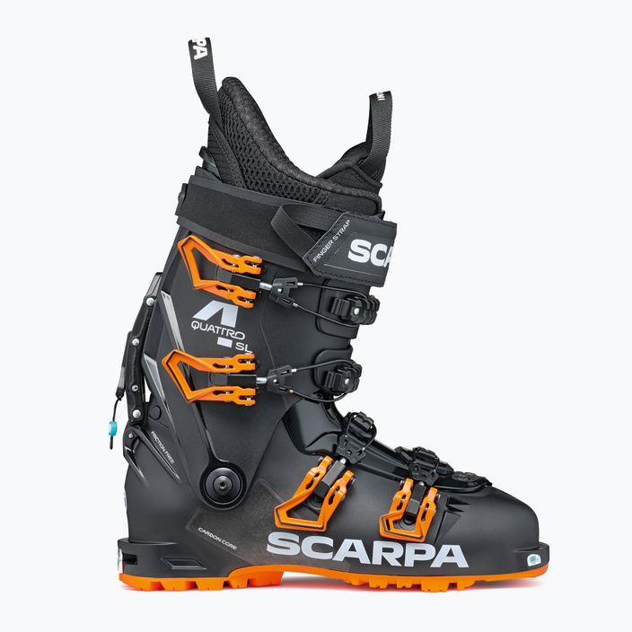 Herren SCARPA 4-Quattro SL Skischuhe schwarz 12013-501 9