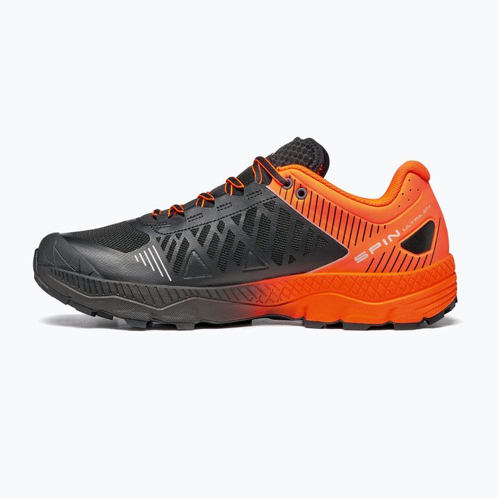 Herren Laufschuhe SCARPA Spin Ultra GTX orange fluo/schwarz 10