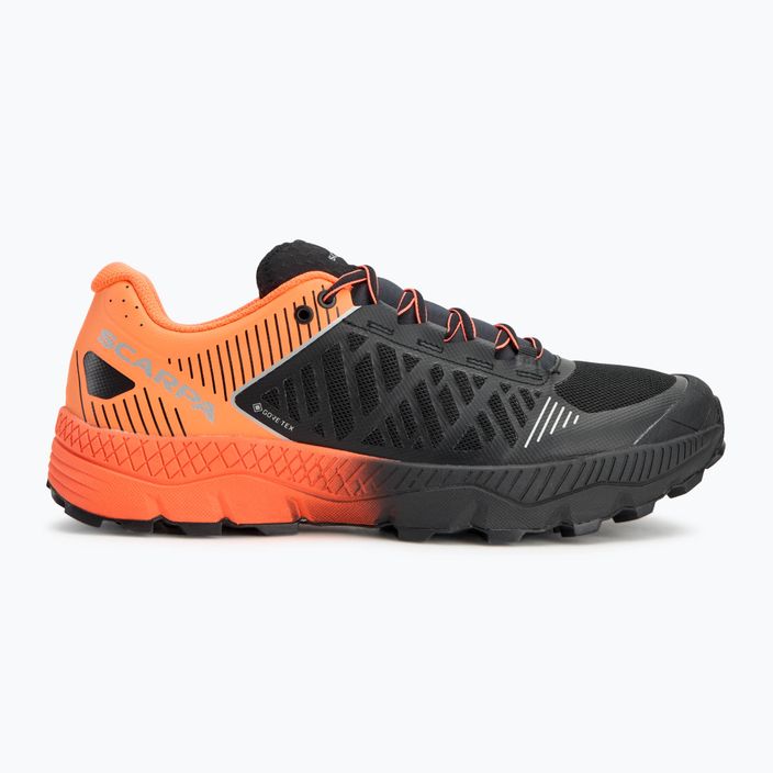 Herren Laufschuhe SCARPA Spin Ultra GTX orange fluo/schwarz 2