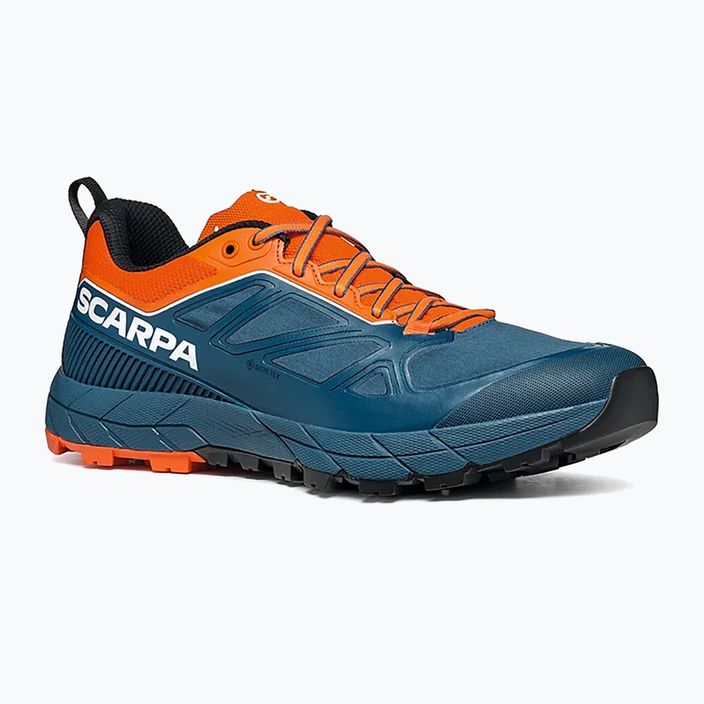 Herren-Trekkingstiefel SCARPA Rapid GTX navy blau-orange 72701 11