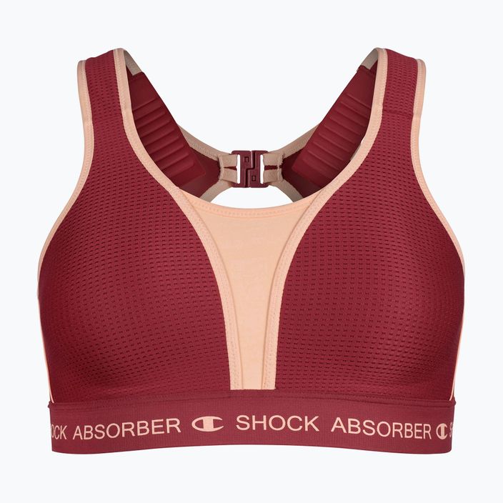 Shock Absorber Ultimate Run Bra Gepolsterter tibetanischer roter Trainings-BH 6