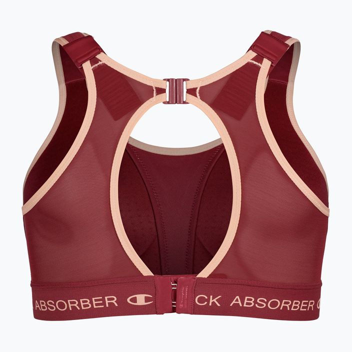 Shock Absorber Ultimate Run Bra Gepolsterter tibetanischer roter Trainings-BH 7