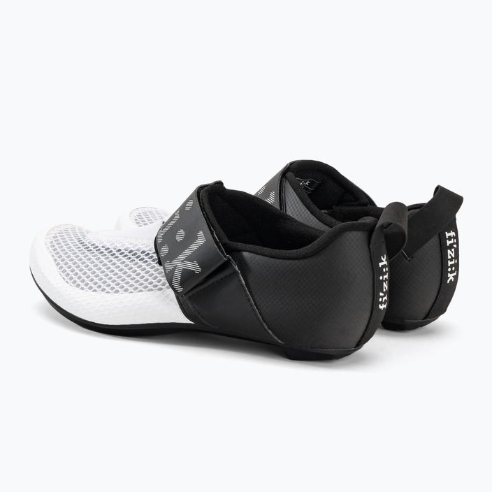 Herren Fizik Transiro Hydra Triathlon Schuhe weiß und schwarz TRR5PMR1K2010 3