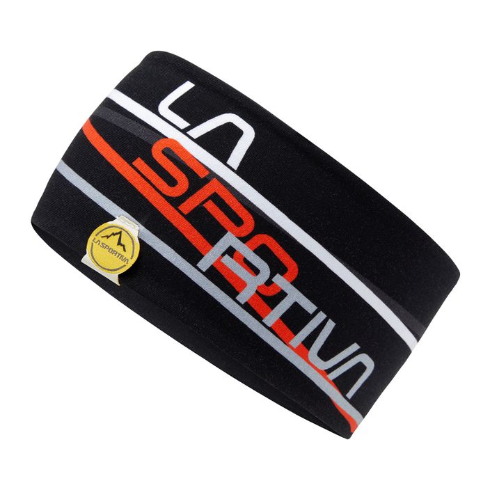 La Sportiva Stripe Headband schwarz/kirschrot 2