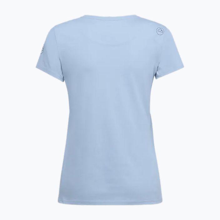 La Sportiva Stripe Cube Damen-T-Shirt steinblau 4