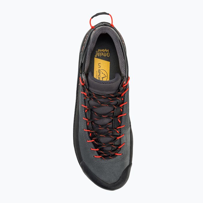 Herren La Sportiva TX4 Evo GTX Carbon/Kirschbaumtomate Approach-Schuh 5