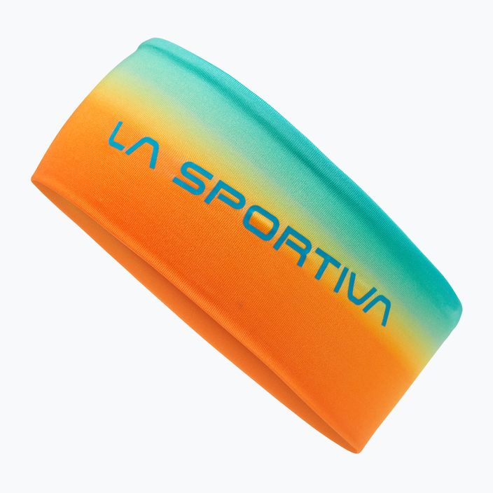 La Sportiva Fade Stirnband tropisch blau/Kirschtomate