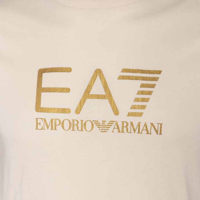Herren EA7 Emporio Armani Zug Gold Label Tee Pima Big Logo regnerischen Tag T-Shirt 3