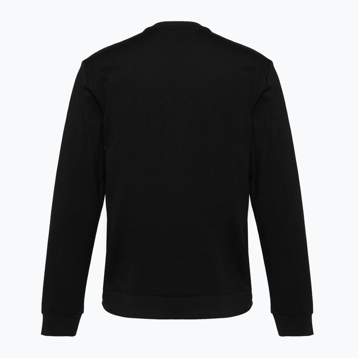 Herren EA7 Emporio Armani Zug Sommer Block Sweatshirt schwarz 2