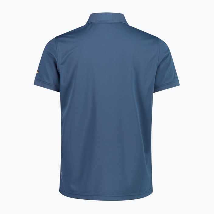CMP Herren-Poloshirt 3T60077 bluesteel 3