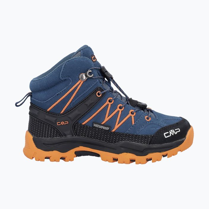 CMP Rigel Mid blueteel / flame Kinder-Trekkingstiefel 2