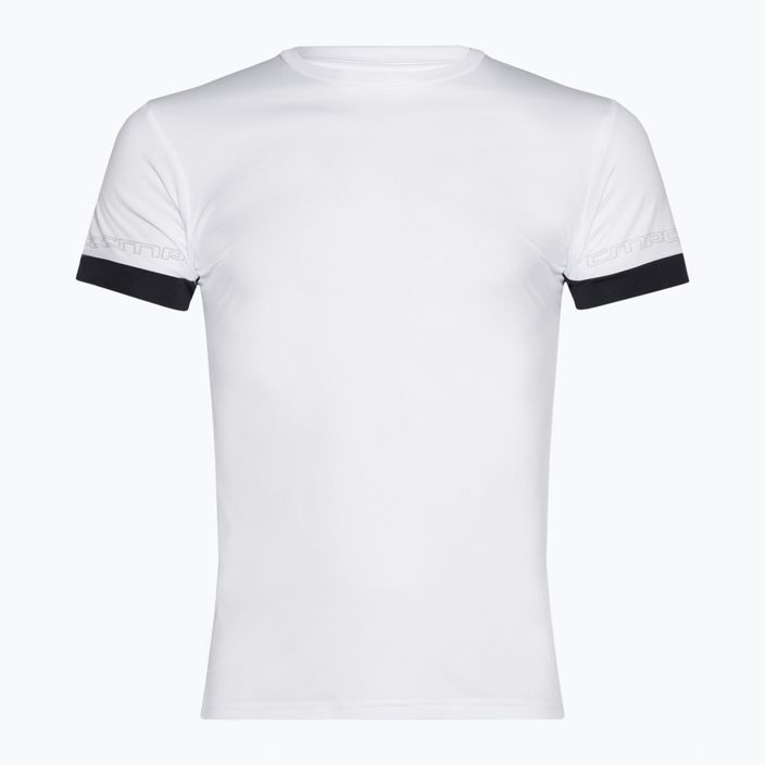 Herren CMP T-Shirt 33N6677 bianco/b.blau
