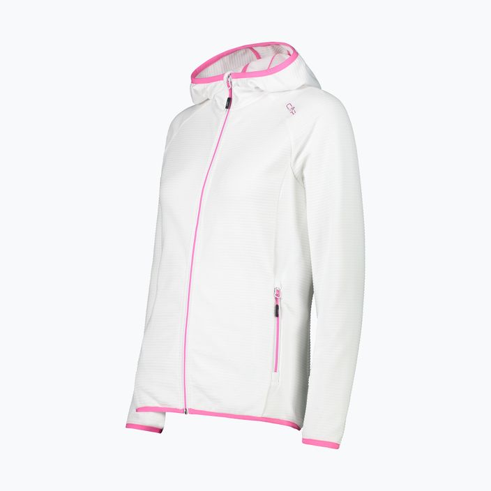 CMP Damen-Fleece-Sweatshirt weiß 32G5906/A001 2