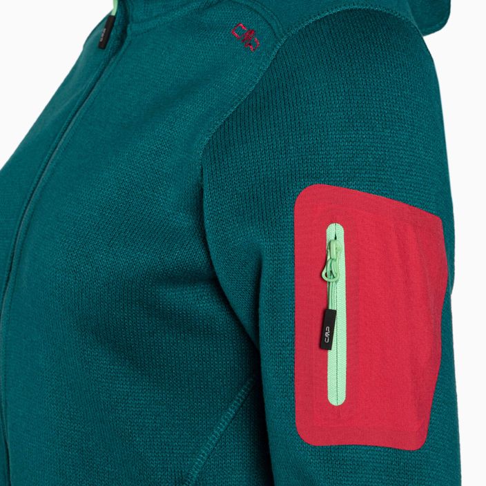 CMP Damen Fleece-Sweatshirt grün 3H19826/12EG 3