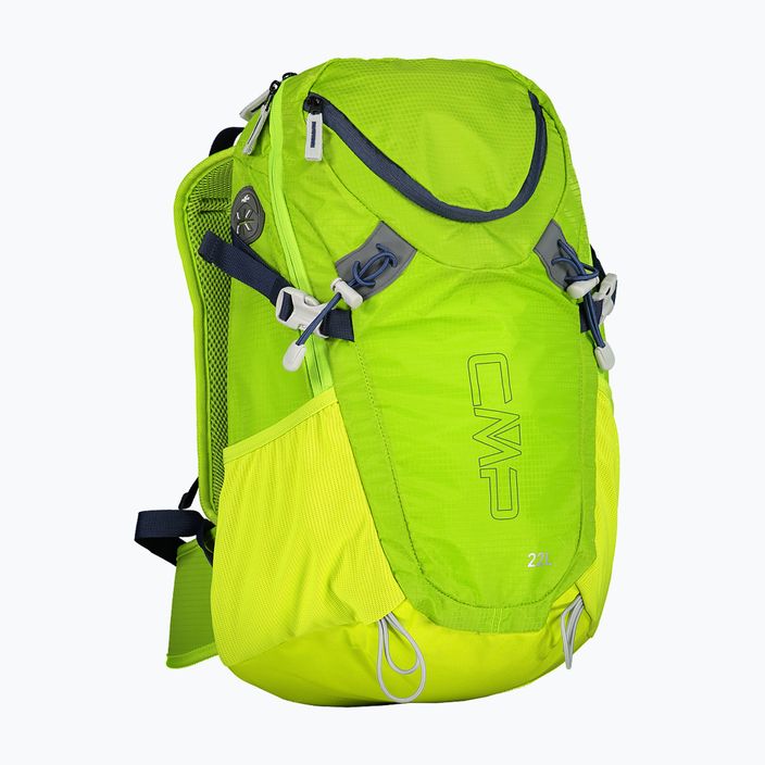 Herren-Trekking-Rucksack CMP Katana 22 l grau / grün fluo