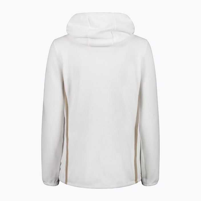 Damen Fleece-Sweatshirt CMP Fix Hood weiß 32H386/A1 2