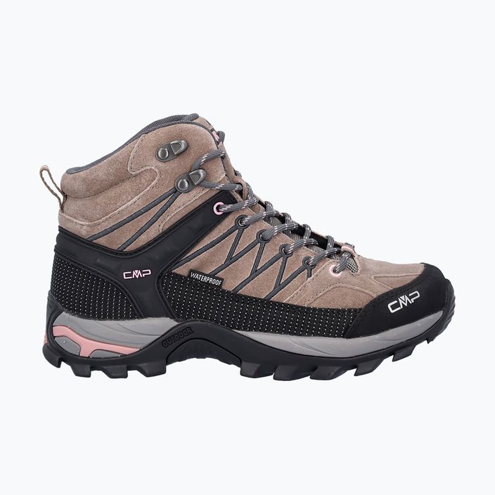 Damen-Trekkingstiefel CMP Rigel Mid Wp cenere 2