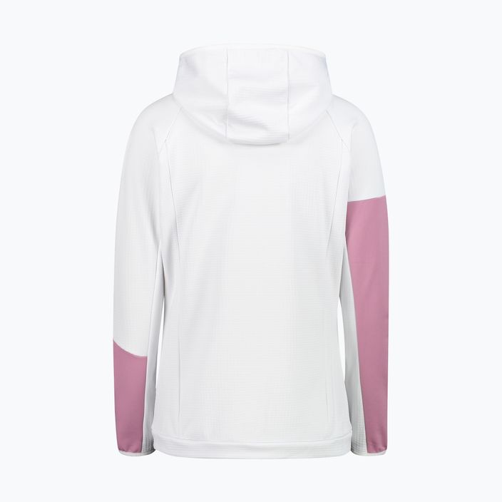 CMP Damen-Trekking-Sweatshirt weiß und rosa 33G6126/A001 2