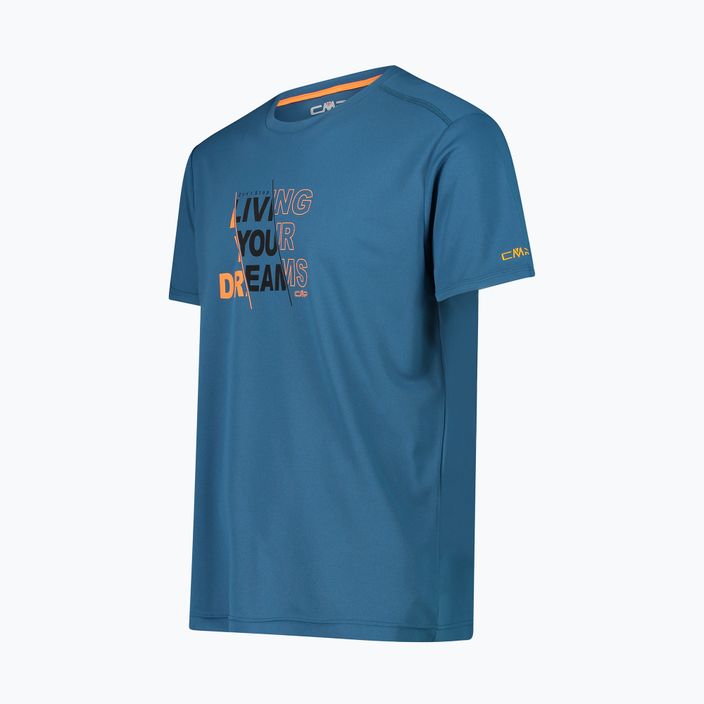 Herren CMP Trekking-T-Shirt blau 30T5057/07MN 3