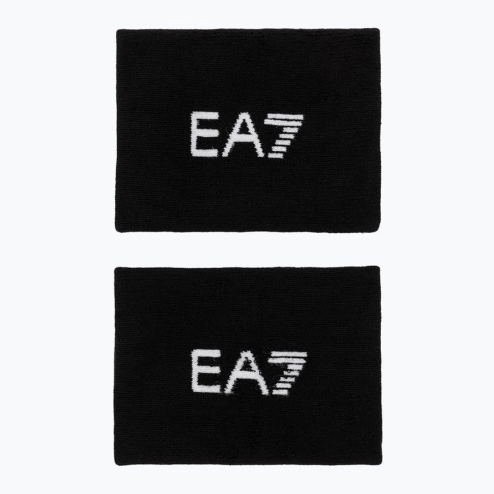 EA7 Emporio Armani Tennis Pro Handgelenkstaschen 2 Stück schwarz/weiß 2