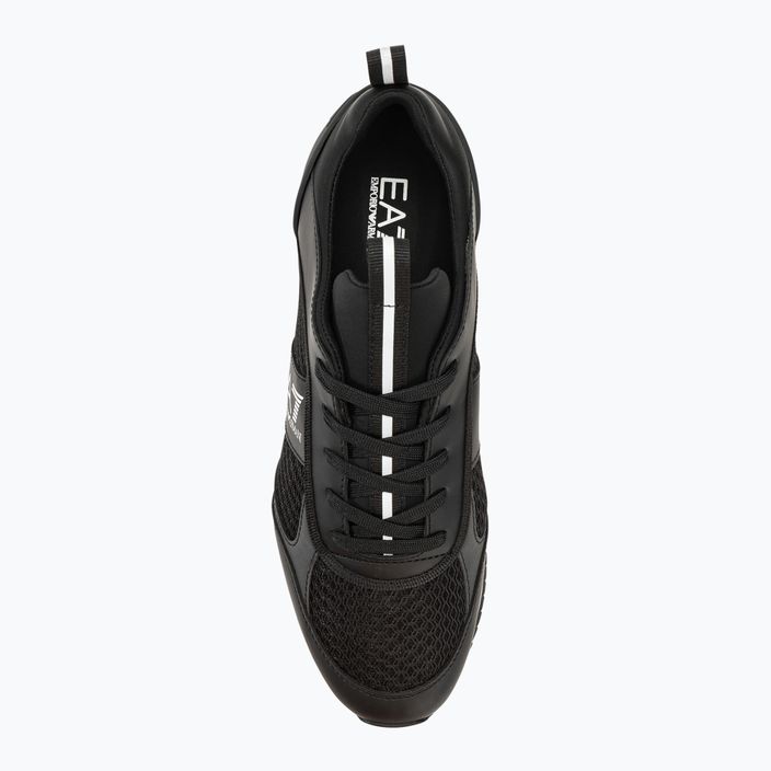 EA7 Emporio Armani Schwarz & Weiß Schnürsenkel schwarz/weiß Schuhe 5