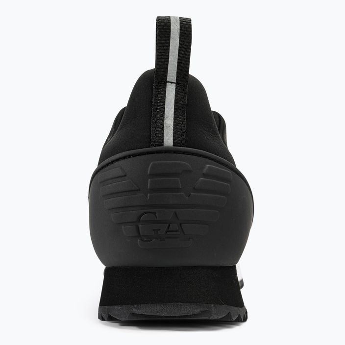 EA7 Emporio Armani Schwarz & Weiß Schnürsenkel schwarz/weiß Schuhe 6