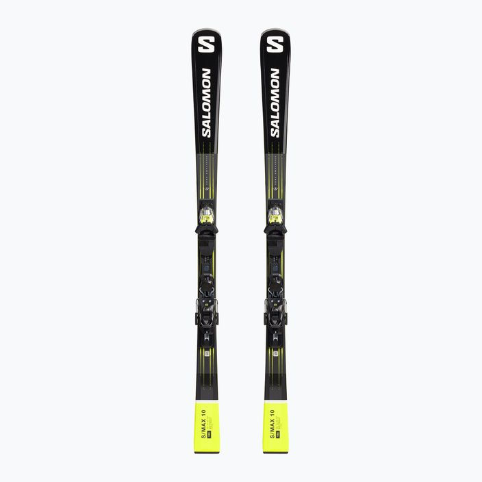 Ski Salomon S Max 1 + M11 GW schwarz-gelb L47557