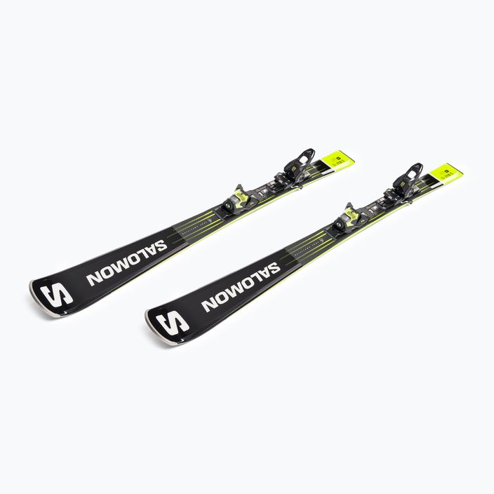 Ski Salomon S Max 1 + M11 GW schwarz-gelb L47557 4