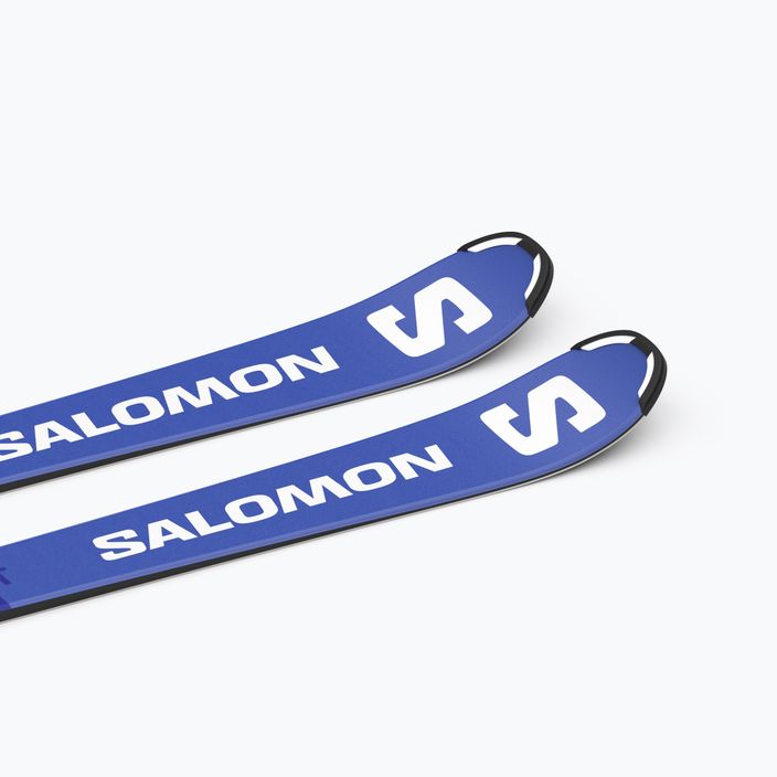 Kinder-Abfahrtsski Salomon S/Race MT Jr + L6 race blau/weiß 9