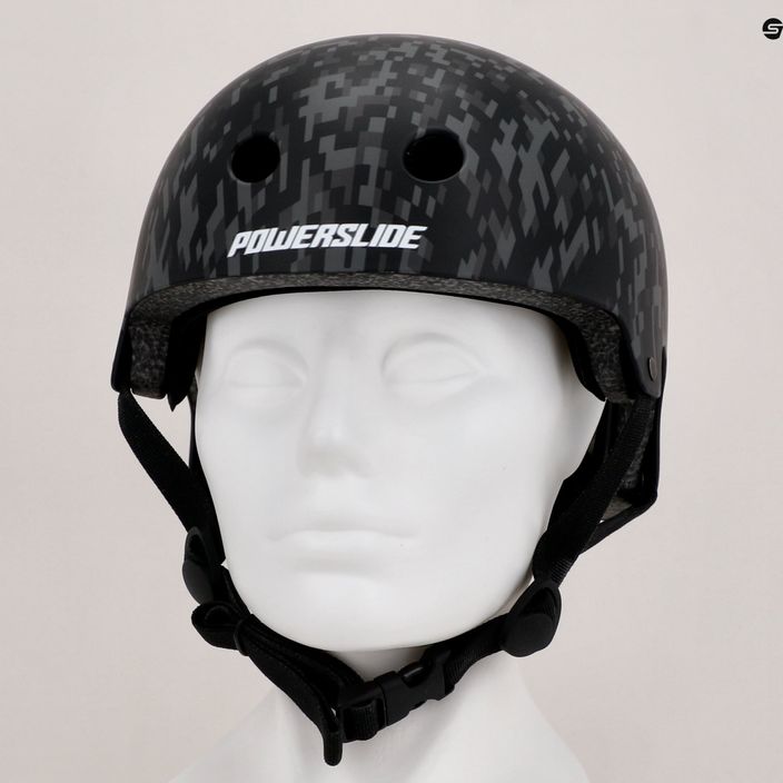 Powerslide Pro Urban Camo 2 Helm schwarz/grau 903283 16